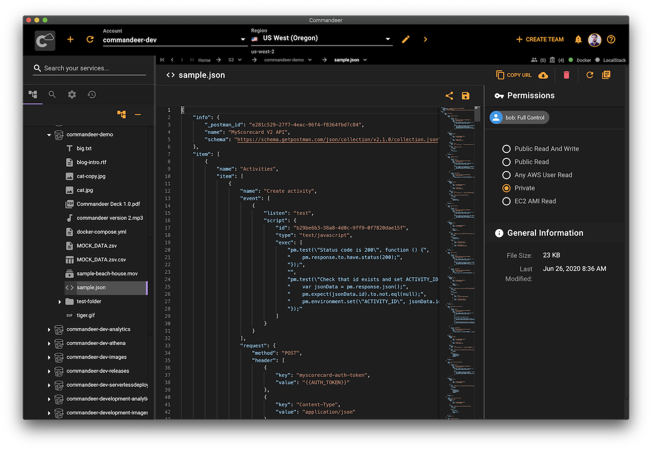 local dynamodb ui